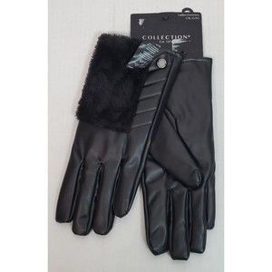 Perrin Womens Winter Gloves Size L/XL Black Soft Inner Lining New!